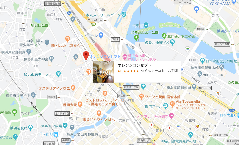 地図(グーグルマップ)